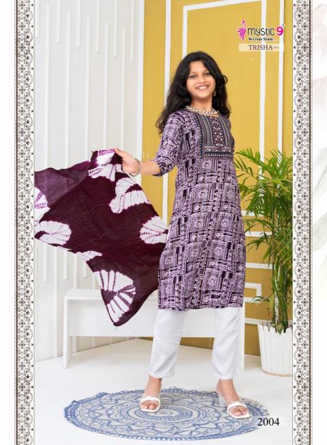 Mystic9 trisha (kids) vol 2 wholesale kurti vendors